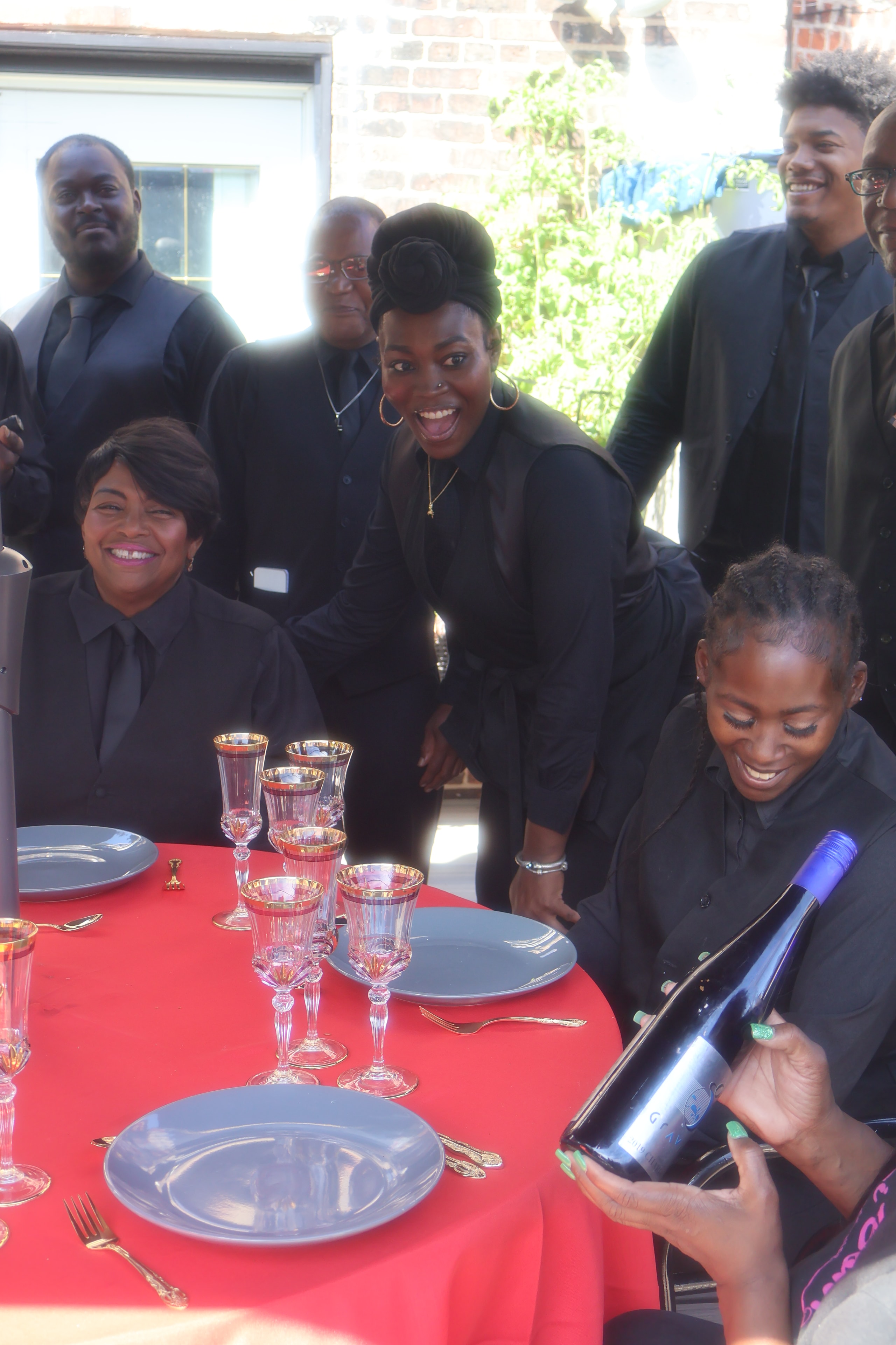 C'est Si Bon team laughing together at event